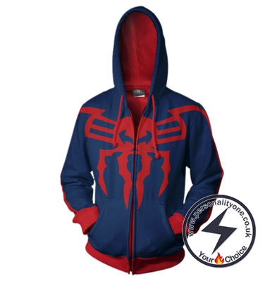 Spiderman Spider-Man 2099 Zip Up Hoodie Jacket